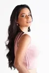 Cropped Dwz sem Manga de Tricot