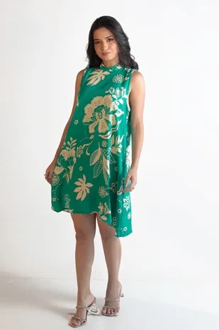 Vestido Dwz Curto Estampado