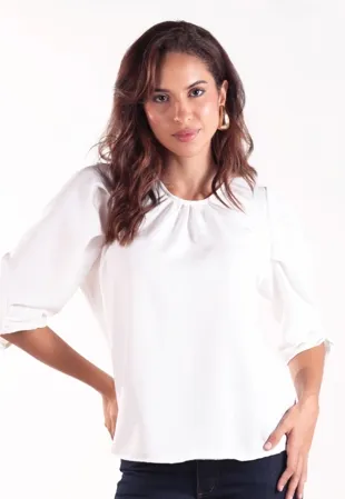 Blusa Dwz Lisa Manga 3/4