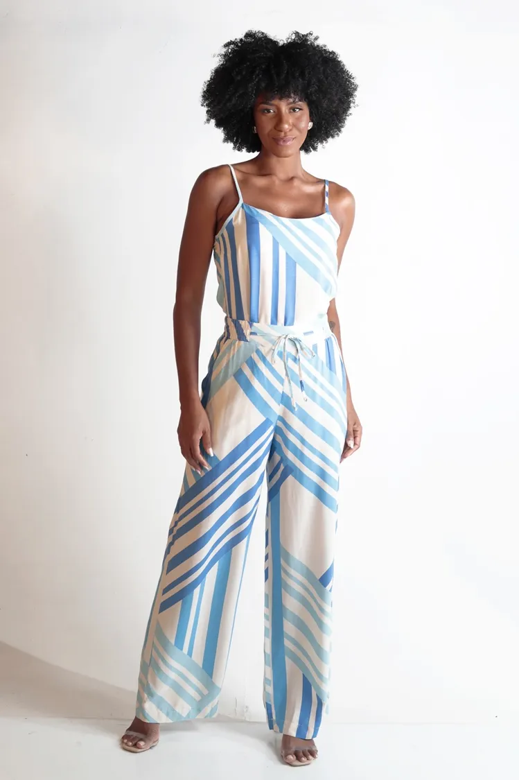 Conjunto Dwz Blusa e Calca Cintura Elastico Estampado