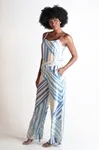 Conjunto Dwz Blusa e Calca Cintura Elastico Estampado