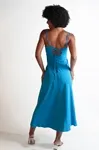 Vestido Dwz Midi Com Alcas Liso