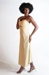 Vestido Dwz Midi Com Alcas Liso