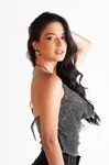 Cropped Dwz Lurex Frente Unica