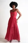 Vestido Dwz Laise Com Bojo e Abertura