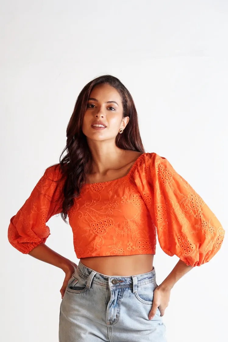 Cropped Dwz Laise Mg Longa