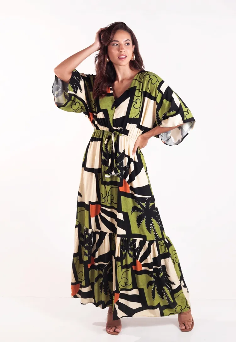 Vestido Dwz Estampado