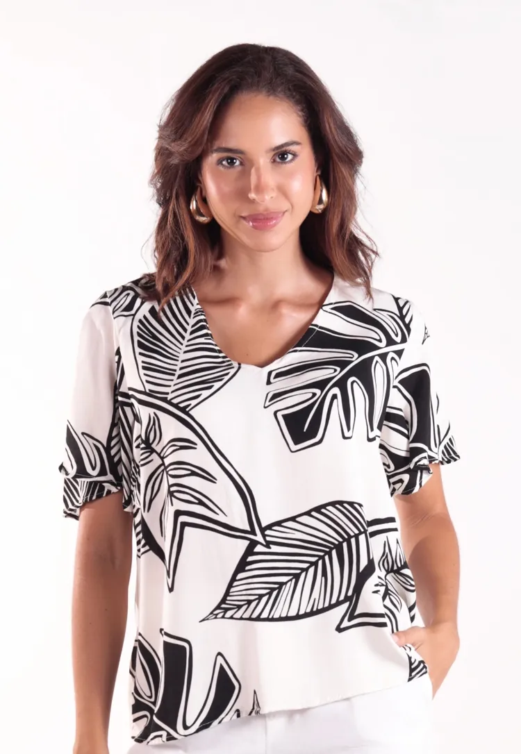 Blusa Dwz Estampada