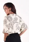 Blusa Dwz Estampada Amarracao