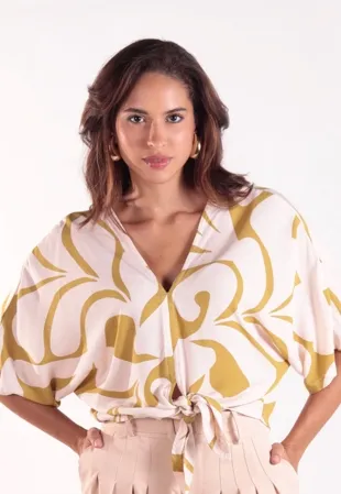 Blusa Dwz Amarracao
