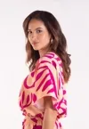 Cropped Dwz Estampado com Elastico  na Cintura