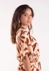 Cropped Dwz Estampado com Elastico  na Cintura