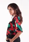 Blusa Dwz Amarracao Estampada