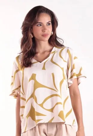 Blusa Dwz Estampada
