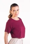 Blusa Dwz Lisa Manga Curta