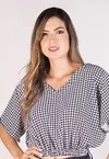 Cropped Dwz Estampado