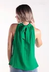 Blusa Dwz Gola Alta com Amarracoes