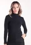 Blusa Dwz Mg Longa e Gola Alta