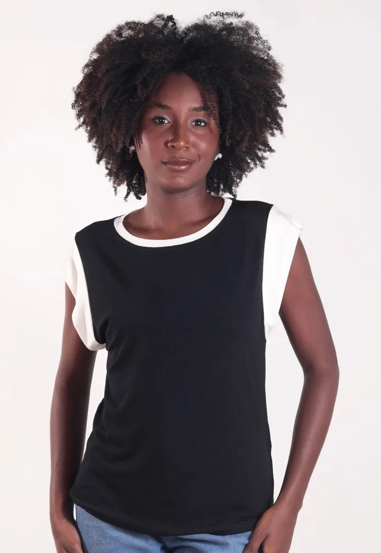Blusa Dwz Bicolor Muscler Tee