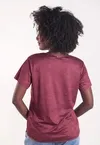 Blusa Dwz Suede Manga Curta