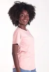 Blusa Dwz Suede Manga Curta