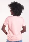 Blusa Dwz Suede Manga Curta