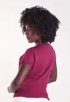 Blusa Dwz Tricot Modal Manga Curta