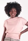 Blusa Dwz Tricot Modal Manga Curta