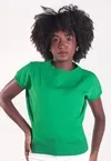 Blusa Dwz Tricot Modal Manga Curta