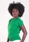 Blusa Dwz Tricot Modal Manga Curta