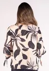 Blusa Dwz Estampada mg 3/4 Amarracao