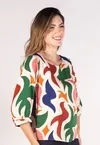 Blusa Dwz Manga 3/4
