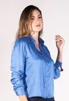 Camisa Dwz Cetim Manga Longa
