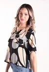 Blusa Dwz Estampada com Bolso