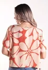 Blusa Dwz Estampada com Bolso