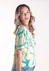 Blusa Dwz Estampada com Bolso