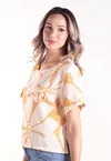 Blusa Dwz Estampada com Bolso