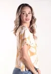 Blusa Dwz Estampada com Bolso
