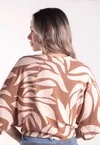 Blusa Dwz Estampada Amarracao
