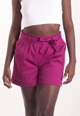 Short Dwz Liso com Elastico na Cintura