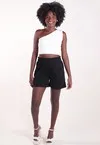 Short Dwz Liso com Elastico na Cintura