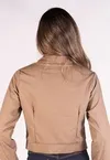 Camisa Dwz Cropped Com Bolso De Linho