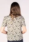 Blusa Dwz Estampada Manga Princesa