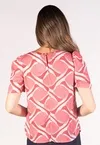 Blusa Dwz Estampada Manga Princesa