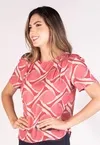 Blusa Dwz Estampada Manga Princesa