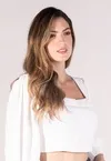 Cropped Dwz Manga Longa com Bojo