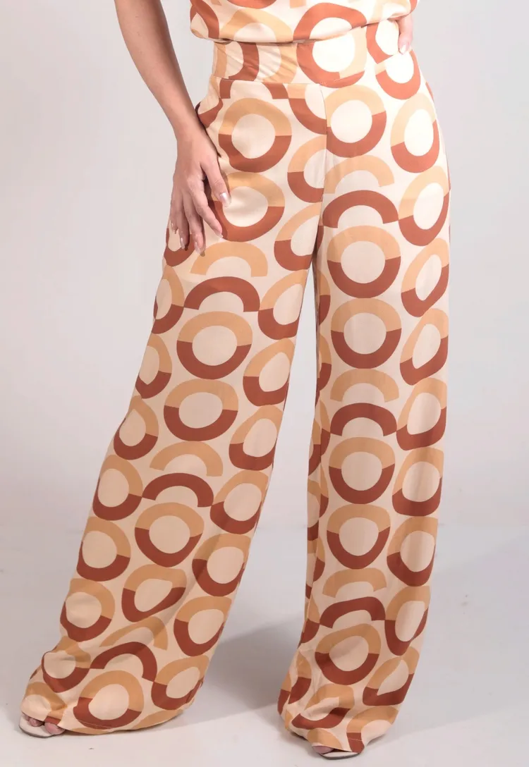 Calca Dwz Estampada Pantalona