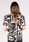 Blusa Dwz Estampada Manga Princesa