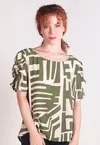 Blusa Dwz Estampada Manga Princesa