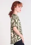 Blusa Dwz Estampada Manga Princesa